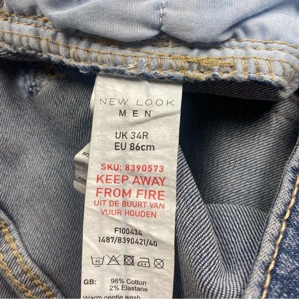 NWT Men’s New Look Skinny Jeans - Picture 5 of 6